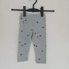 ★【古着】baby Gap（ベビーギャップ）スパッツ　グレー　柄物　80cmのサムネイル