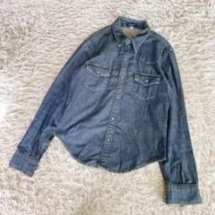 something サムシング　デニムメキシカンシャツ　シャンブレー　ダンガリー