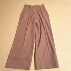 GRL センタープレスストレートパンツ ai07