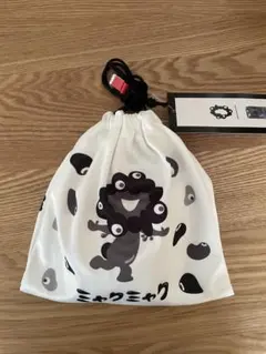 大阪関西万博　黒ミャクミャク　巾着