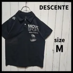 【DESCENTE】 MOVE SPORT ドライポロシャツ　半袖　F885のサムネイル