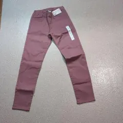 ウルトラストレッチ スキニーパンツ 150cm ピンク