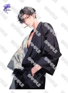 kokoshop オリジナル　人物ステッカーNo.349