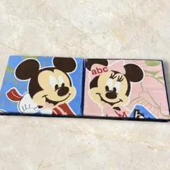 ○未使用！ミッキーマウスフェイスタオル　箱無し　2枚セット