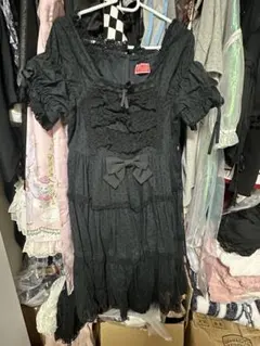 ゴスロリ・ロリータ 黒ドレス