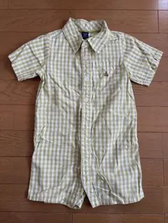 babyGap チェック柄ロンパース 90cm