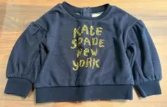 kate spade ネイビー トレーナー 100