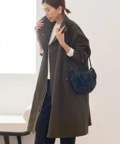 最終値下げVACHEMENT/ヴァシュモン イエナ別注ロングコートブラウンカーキ