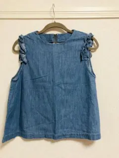 【未使用】タンクトップ トップス チュニック　chambre de charmeのサムネイル