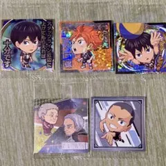 ハイキュー！！　ウエハースシール　排球レア2枚　シークレット　レア　日向　影山