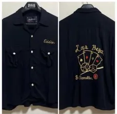 ブライアン セッツァー オーケストラ ツアーボーリングシャツ Sサイズ