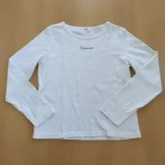 WEGO 　ロンT　カットソー　白　フリーサイズ　長袖