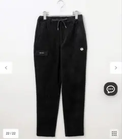 【美品】PW CIRCULUS レディースゴルフ用コーデュロイテーパードパンツ