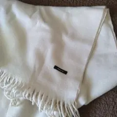 COMME CA ISM アイボリー ストール　ひざ掛け　車内