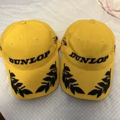 DUNLOP キャップ 2個セット イエローのサムネイル