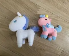 ユニコーン マスコット 2個セット