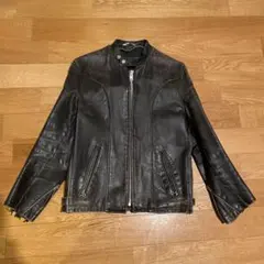 ショット　ライダース　ビンテージレザージャケット