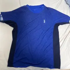 テニスウェア 青 Lサイズ