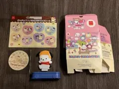 マクドナルドハッピーセットサンリオ第二弾 ポチャッコ　ポムポムプリンシール