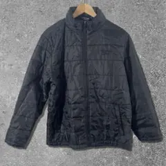 00s vintage Reebok 中綿ジャケット ブラック ワンポイント