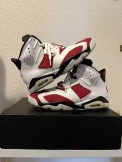 最終値下げ】Air Jordan 6 Carmine カーマイン - メルカリ