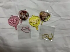 ヒロアカ うちわキーホルダー 上鳴電気 麗日お茶子 2点セット