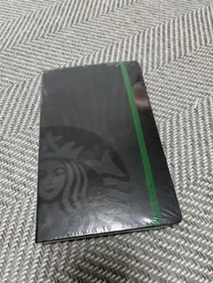 Starbucks ノート ブラック グリーンバンドのサムネイル