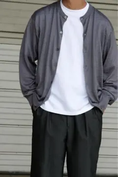 24ss BATONER choma crew neck cardigan 3