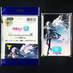初音ミク 16th 2点セット(Tカード スライドカードケース)