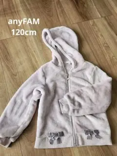 anyFAM 120cm ボアパーカー・MIKI HOUSE靴下