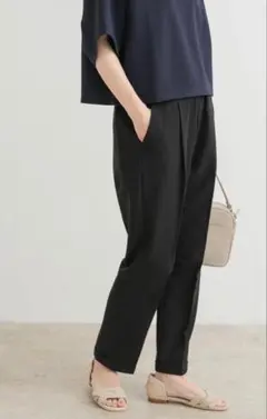 URBAN RESEARCH DOORS スラックス パンツ ブラック
