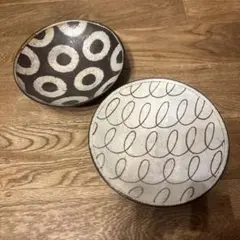 九谷焼 山本嘉郎作】高麗風 菓子皿 五客揃 共箱付 銘々皿 vintage