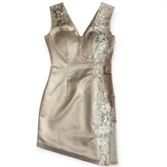 【A4033】ROBE de FLEURS Glossy/キャバドレス/Sサイズ