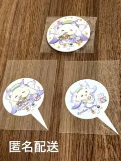 ルンルン ポポラマーマ 缶バッジ.ステッカー.ピック - メルカリ