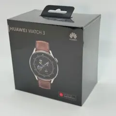 新品未開封 HUAWEI WATCH 3 本体 ブラウンレザー - メルカリ