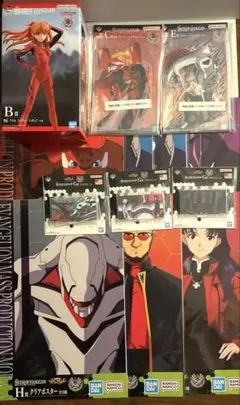 一番くじ エヴァンゲリオン B賞 C賞 E賞 G賞 H賞 13点セット