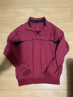 Nike Golf ハーフジップ ジャケット 赤　M