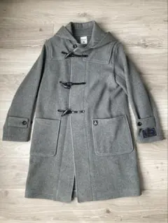 Orcivalダッフルコートヘリンボーングレー