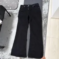 00s ブーツカットデニム フレアパンツ y2k bolan opium - メルカリ