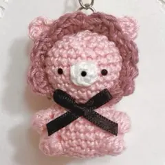 赤ちゃんクマさん⭐️あみぐるみキーホルダー