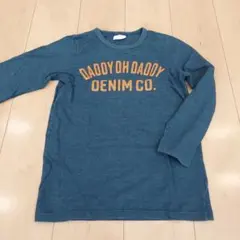 Daddy Oh Daddy 長袖Ｔシャツ ロンＴ 140 刺繍 日本製 ダディ