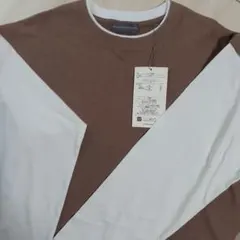 しまむら 重ね着風長袖Tシャツ (男女兼用)