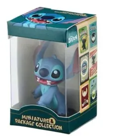 ディズニー　ミニチュアパッケージコレクション　ガチャ スティッチ
