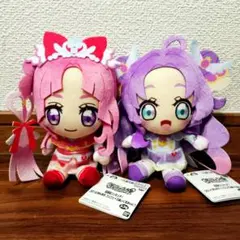 名探偵プリキュア　プリフェイスぬいぐるみ　キュアミスティック　キュアアンサー