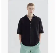 AURALEE 25ss メッシュニットシャツ　サイズ4のサムネイル