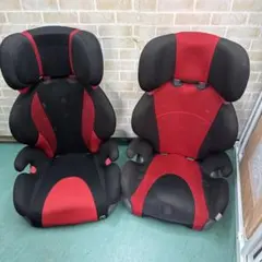 エールべべ　ジュニアシート　ハイバックジュニア　メッシュ　2台　セット売り