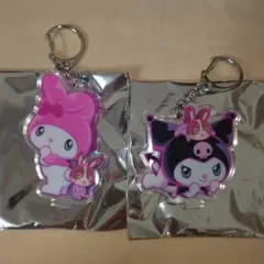 宇佐美 マイメロ クロミ アクリルキーホルダー セット