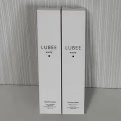 お得な2本セット❣️LUBEE　ルビーホワイト 歯磨き粉 ホワイトニング