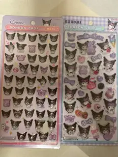 【正規品】ボンボンドロップシール　クロミ　サンリオ　ボンドロミニ　2種セット