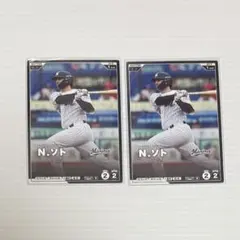 千葉ロッテマリーンズ N.ソト カード 2枚セット